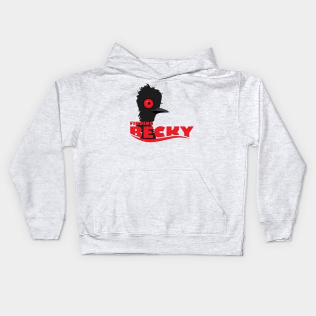 Finding Becky Kids Hoodie by Vicener